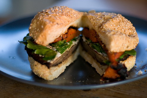 Portobello Mushroom Burger – 365 Calories